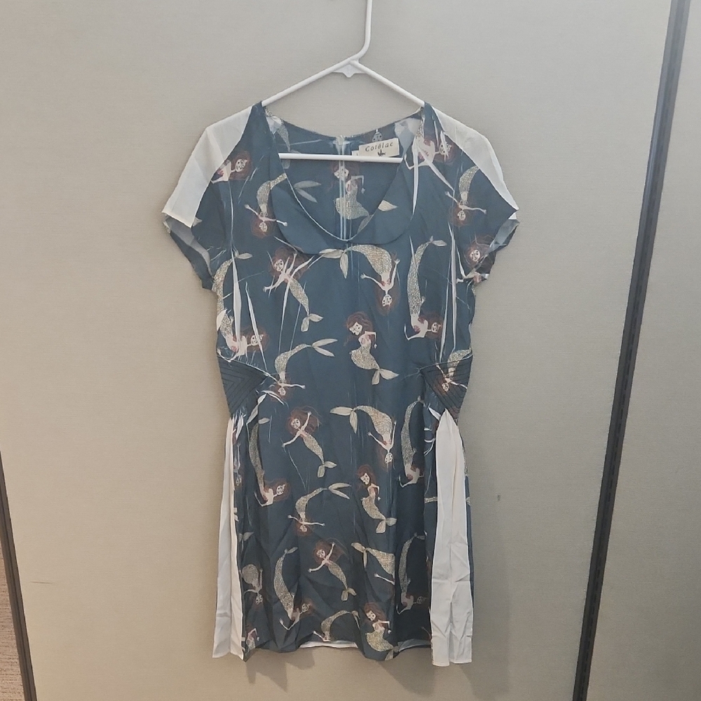 Cotelac Mermaid Print Dress